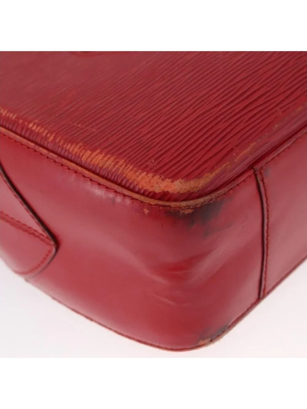 Authentic LOUIS VUITTON Epi Vortail Shoulder Bag Red M52437 LV - Picture 6 of 16